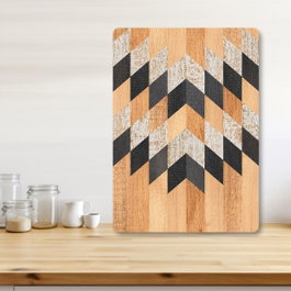 Hermia Tabla de Cortar de Vidrio Templado Multicolor 30 x 40 cm